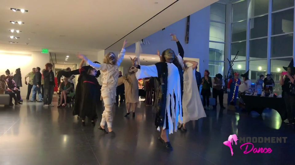 Halloween Flash Mob at the Crocker Art Museum